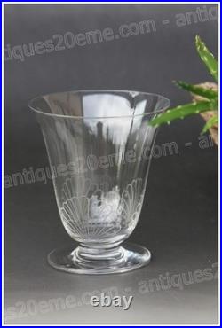 Set de 4 verres à vin n°3 en cristal de Baccarat pour Christofle Wine glasses