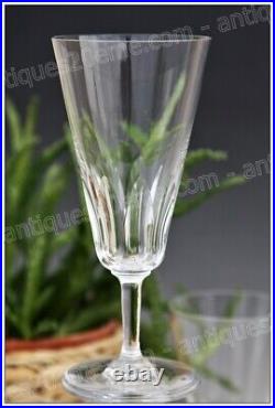 Set de 5 flûtes en cristal de Baccarat modèle Côte d'Azur Champagne flutes