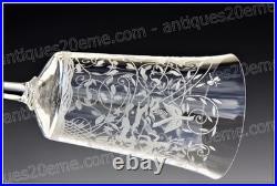 Set de 6 verres à vin en cristal de Baccarat modèle Leillah 17 cm Wine glasses