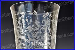 Set de 6 verres à vin en cristal de Baccarat modèle Leillah 17 cm Wine glasses