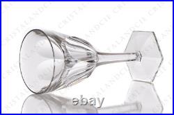 Six verres à Porto n°5 Compiègne par Baccarat. Six Sherry glasses n°5 Compiegne