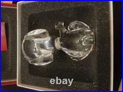 Snoopy Salut Cristal Baccarat Neuf