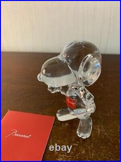 Snoopy en cristal de Baccarat