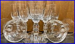Sublime Lot De 8 Verres à apéritif Cristal Baccarat Modèle Clermont Côtes Plate Sublime Lot De 8 Verres à apéritif Cristal Baccarat Modèle Clermont Côtes Plate