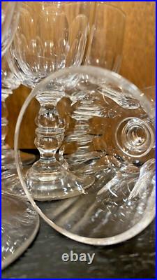 Sublime Lot De 8 Verres à apéritif Cristal Baccarat Modèle Clermont Côtes Plate Sublime Lot De 8 Verres à apéritif Cristal Baccarat Modèle Clermont Côtes Plate