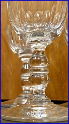 Sublime Lot De 8 Verres à apéritif Cristal Baccarat Modèle Clermont Côtes Plate Sublime Lot De 8 Verres à apéritif Cristal Baccarat Modèle Clermont Côtes Plate