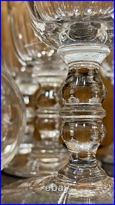 Sublime Lot De 8 Verres à apéritif Cristal Baccarat Modèle Clermont Côtes Plate Sublime Lot De 8 Verres à apéritif Cristal Baccarat Modèle Clermont Côtes Plate