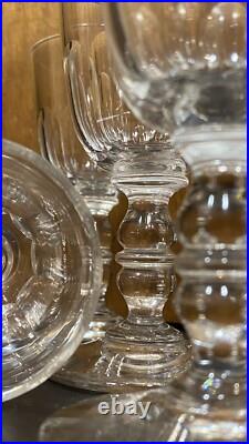 Sublime Lot De 8 Verres à apéritif Cristal Baccarat Modèle Clermont Côtes Plate Sublime Lot De 8 Verres à apéritif Cristal Baccarat Modèle Clermont Côtes Plate