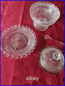 Sucrier cristal Baccarat