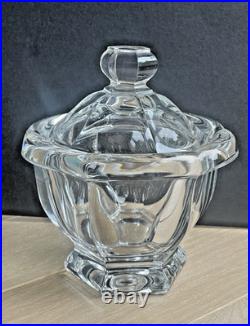 Sucrier en Cristal de Baccarat Modèle Harcourt Bonbonnière / Confiturier
