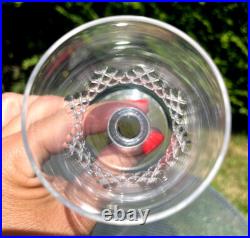Suite De 5 Verres A Porto Cristal De Baccarat Modele Richelieu Art De La Table