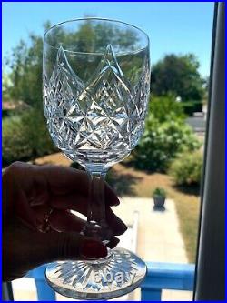 Superbe 3 verre à vin en cristal signés Baccarat modèle Colbert