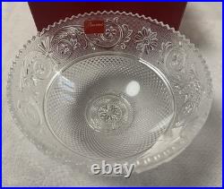 Superbe Bol / coupelle arabesque en cristal de Baccarat French crystal bowl cup