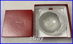 Superbe Bol / coupelle arabesque en cristal de Baccarat French crystal bowl cup