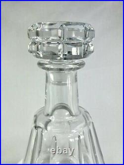 Superbe Carafe en cristal Baccarat Harcourt Talleyrand HT 23.5 CM