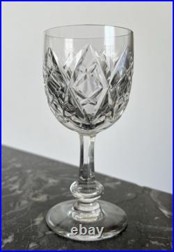 Superbe Service Carafe Et 6 Verres en Cristal De Baccarat Signé