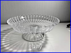 Superbe ancienne COUPE SUR PIED COMPOTIER en CRISTAL signé BACCARAT