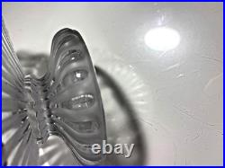 Superbe ancienne COUPE SUR PIED COMPOTIER en CRISTAL signé BACCARAT