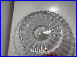 Superbe ancienne COUPE SUR PIED COMPOTIER en CRISTAL signé BACCARAT