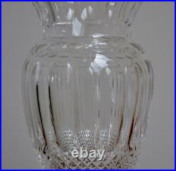 VASE CRISTAL, très beau vase cristal, Baccarat, Saint-Louis