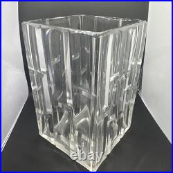 Vase En Cristal Baccarat Carré