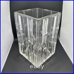 Vase En Cristal Baccarat Carré