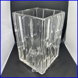 Vase En Cristal Baccarat Carré