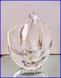Vase En Cristal De Baccarat De L'artiste R Rigot