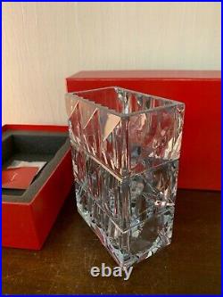 Vase Louxor transparent en cristal de Baccarat