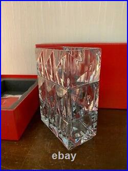 Vase Louxor transparent en cristal de Baccarat