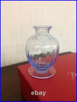 Vase amphore modèle aquarelle en cristal de Baccarat