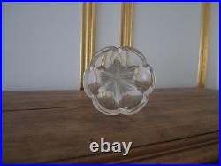 Vase ancien en cristal ancien Baccarat modèles Malmaison 25.5 cm