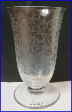 Vase coupe en cristal de BACCARAT ancien modèle Michel-Ange