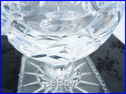 Vase cristal taillé d'époque fin XIX eme Baccarat St Louis