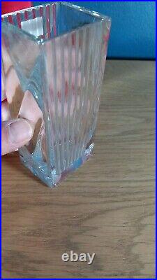 Vase en Cristal Baccarat Louxor 12 cm, Parfait État, Avec Boîte d'Origine