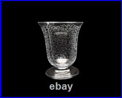 Vase en cristal de Baccarat modèle Michelangelo Michel-Ange signé Art Déco Vase en cristal de Baccarat modèle Michelangelo Michel-Ange signé Art Déco