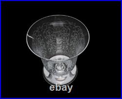 Vase en cristal de Baccarat modèle Michelangelo Michel-Ange signé Art Déco Vase en cristal de Baccarat modèle Michelangelo Michel-Ange signé Art Déco