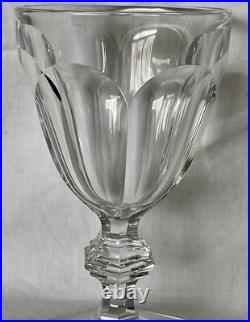 Verre A Vin En Cristal De Baccarat Modele Harcourt 1841 Signe 13,5 CM