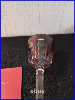 Verre Roemer PM modèle Harcourt rouge cristal de Baccarat H 15.5 cm