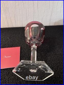 Verre Roemer PM modèle Harcourt rouge cristal de Baccarat H 15.5 cm