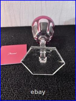 Verre Roemer PM modèle Harcourt rouge cristal de Baccarat H 15.5 cm