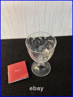 Verre à eau style gravé en cristal de Baccarat mod13 Verre à eau style gravé en cristal de Baccarat mod13