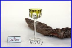 Verre à vin du Rhin cristal de Baccarat modèle Malmaison Roemer glass