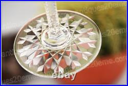 Verre à vin du Rhin cristal de Baccarat modèle S1134 orange Roemer glass
