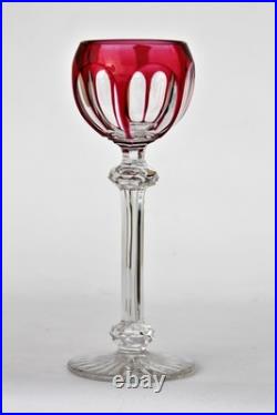 Verre à vin du Rhin en cristal de Baccarat Fantaisie modèle R22 Roemer glass Verre à vin du Rhin en cristal de Baccarat Fantaisie modèle R22 Roemer glass