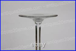 Verre à vin du Rhin en cristal de Baccarat modèle Lavandou mousse Roemer glass