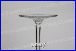 Verre à vin du Rhin en cristal de Baccarat modèle Lavandou mousse Roemer glass Verre à vin du Rhin en cristal de Baccarat modèle Lavandou mousse Roemer glass