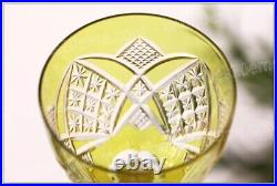 Verre à vin du Rhin en cristal de Baccarat modèle S1138 Roemer glass