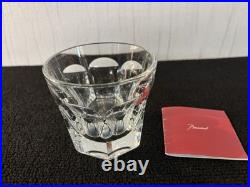 Verre à whisky modèle Harcourt cristal de Baccarat H 9 cm Verre à whisky modèle Harcourt cristal de Baccarat H 9 cm