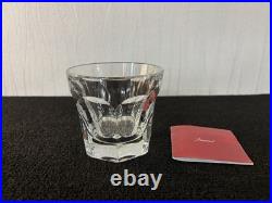 Verre à whisky modèle Harcourt cristal de Baccarat H 9 cm Verre à whisky modèle Harcourt cristal de Baccarat H 9 cm